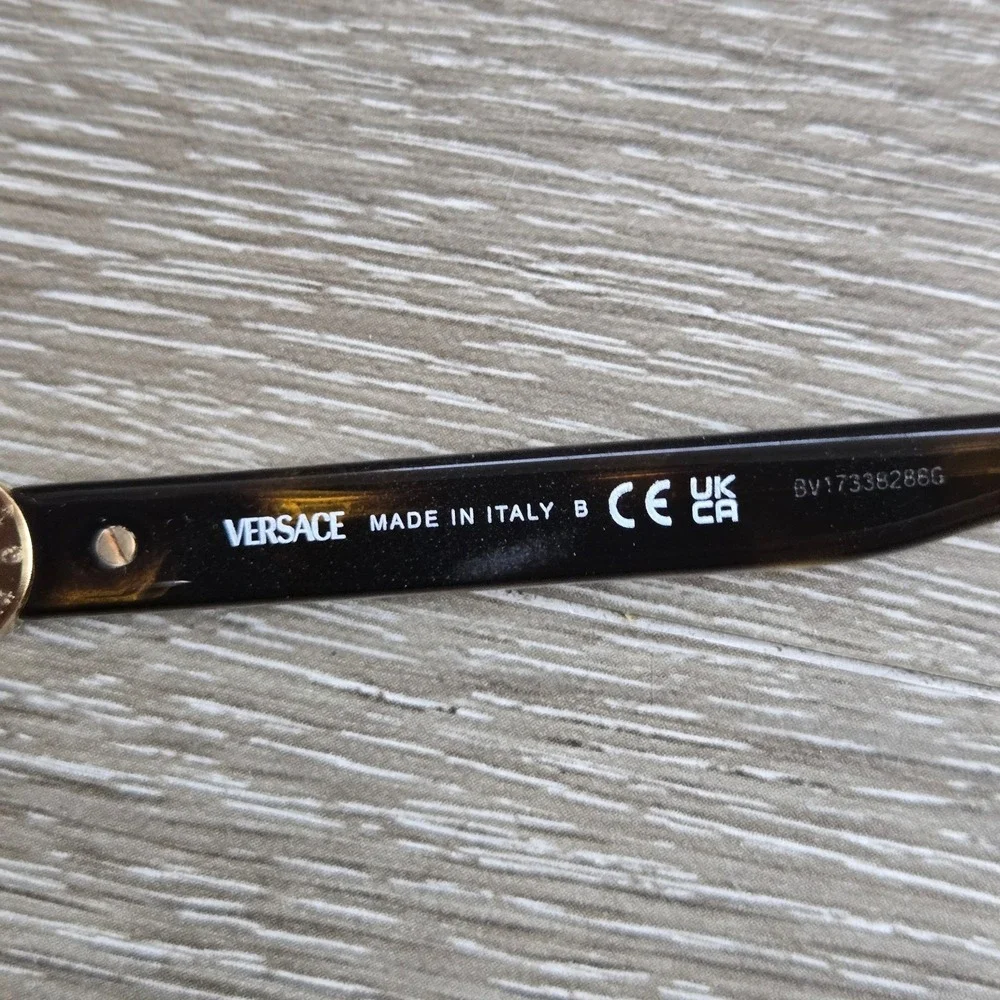 Versace VE 3330 Tortoiseshell Cat Eyewear Frame ONLY BV7336286 55-19 145 Italy